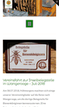 Mobile Screenshot of bremer-imker.de