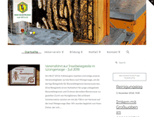Tablet Screenshot of bremer-imker.de